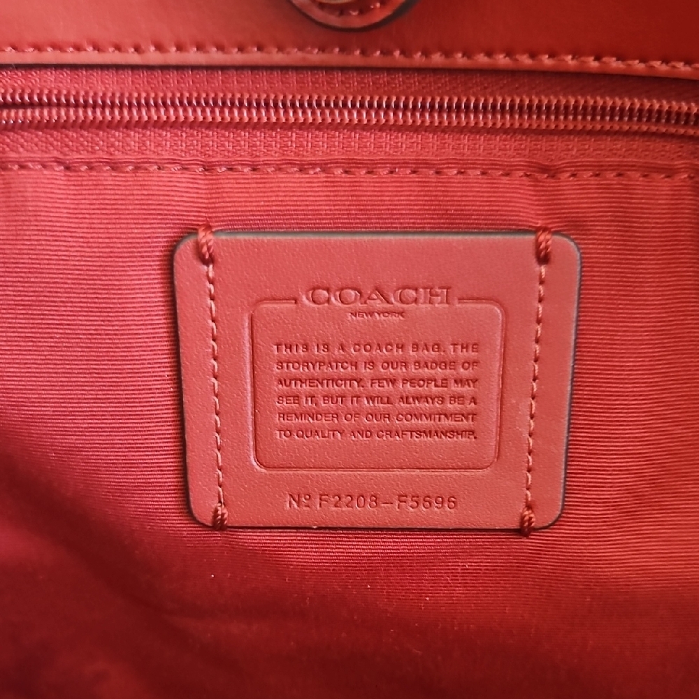 Coach Brown Tote Bag - Picture 8 of 8